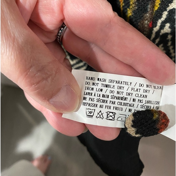 Anama women’s long blazer jacket, size L, tribal design colorful, good condition - Picture 2 of 6